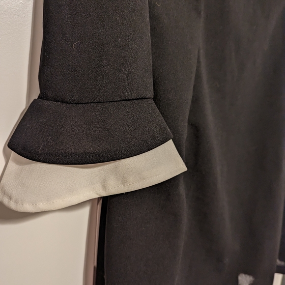 Alice + Olivia Black Collared Dress - Picture 6 of 8